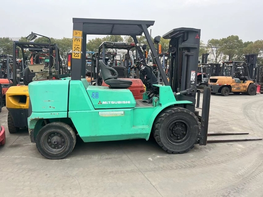 Used Mitsubishi FD40 Diesel Forklift with 4TON Max. Lifting Load in Good Condition
