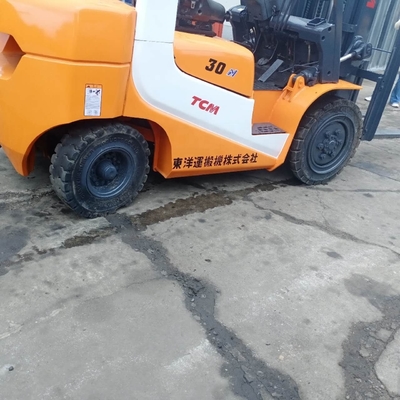 2017 Used TCM 3 Ton Diesel Forklift Truck with Original Engine from Japan
