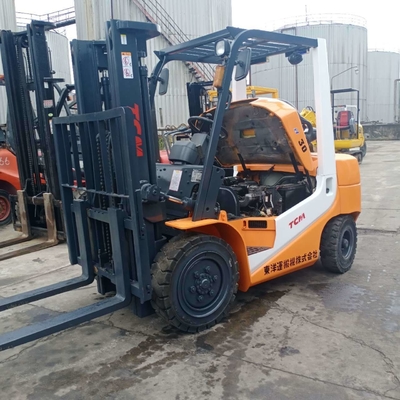 6 Ton Original Diesel Forklift TCM 3 Ton Used Forklift Truck for Smooth Maneuvering