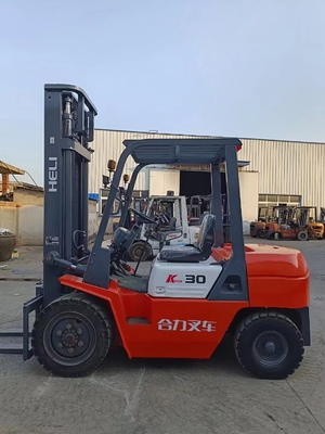 Original Color 3 Ton Second-hand HELI CPCD30 Diesel Forklift in Perfect Working Condition