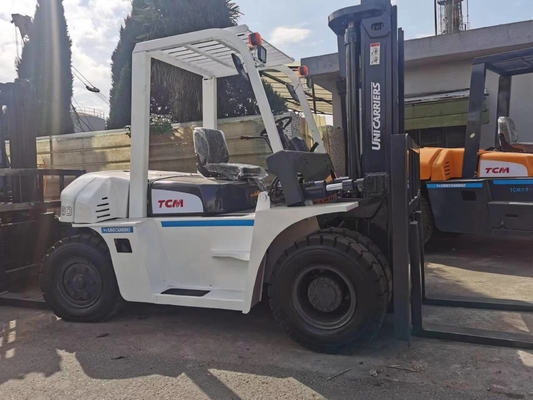 Good Condition TCM 6ton Used Forklift with 6000 KG Machine Weight and Wheels