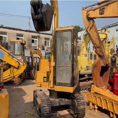 40kw Used Caterpillar Mini Excavator Second Hand Digger E70B in Original Color