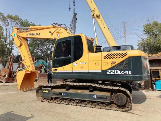 Crawler Excavator HYUNDAI 220LC-9S Excavators with Good Condition Secondhand Digger
