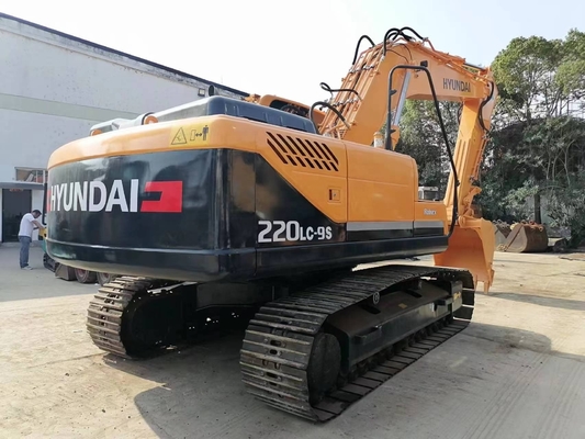 Crawler Excavator HYUNDAI 220LC-9S Excavators with Good Condition Secondhand Digger