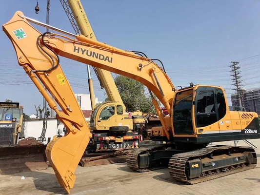 Crawler Excavator HYUNDAI 220LC-9S Excavators with Good Condition Secondhand Digger