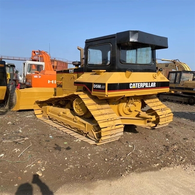 CAT D5M Hydraulic Crawler Bulldozer Original Color Used Bulldozer for Construction