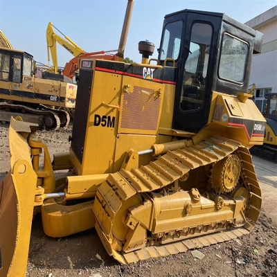 Hydraulic Crawler Bulldozer Used CAT D5M Bulldozers from Japan with Hydraulic Cylinder