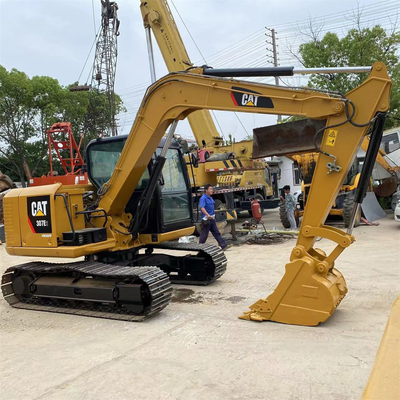 CAT 307e2 Secondhand Crawler Excavator with TOSHIBA Hydraulic Pump in Good Condition