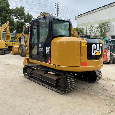 CAT 307e2 Secondhand Crawler Excavator with TOSHIBA Hydraulic Pump in Good Condition
