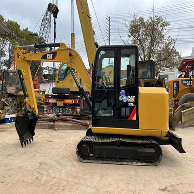 CAT 307e2 Secondhand Crawler Excavator with TOSHIBA Hydraulic Pump in Good Condition