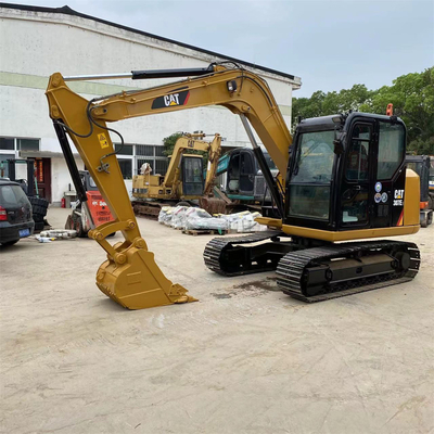 CAT 307e2 Secondhand Crawler Excavator with TOSHIBA Hydraulic Pump in Good Condition