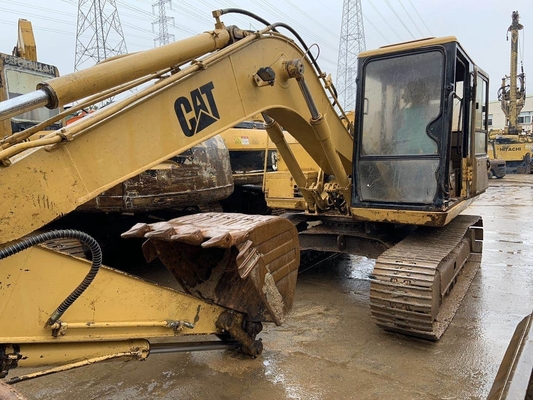 CAT E120B Secondhand Excavators Digger with Hydraulic Valve CAT and Yellow Black Color