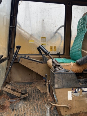 CAT E120B Secondhand Excavators Digger with Hydraulic Valve CAT and Yellow Black Color
