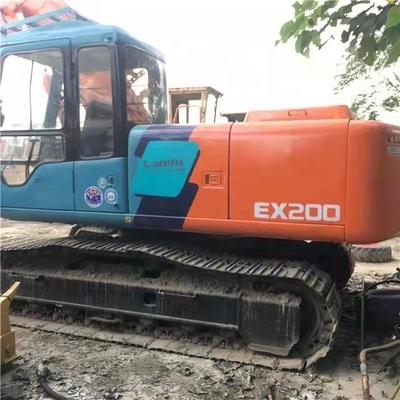 Hitachi EX200 Crawler Excavator with Low Working Hours 0-2000 and YUCHAI Engine Ready