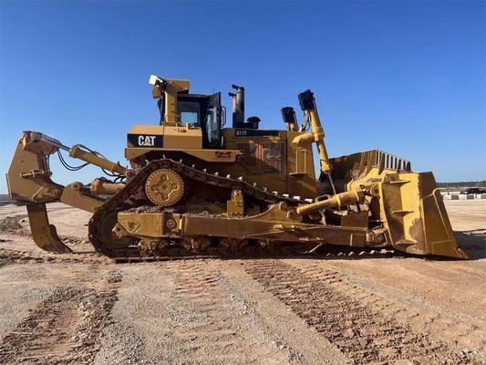 643KW CAT D11T Dozer Crawler Bulldozer with Hydraulic Construction Machinery on Stock