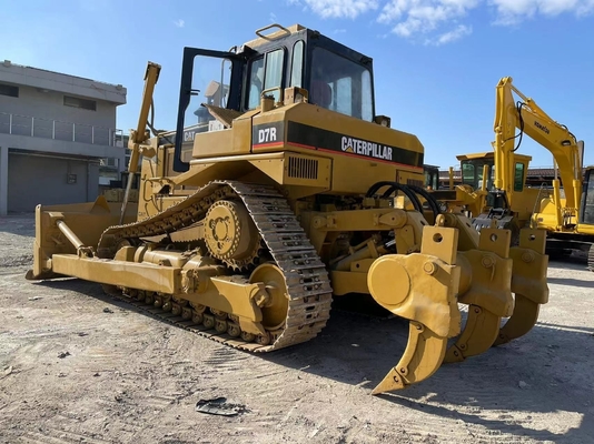 Secondhand Japan Caterpillar CAT D7R Mini Dozer Low Working Hours and 4m3 Dozing Capacity