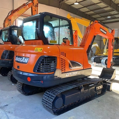 Secondhand Doosan DX55-9C Hydraulic Crawler Digger with Good Performance