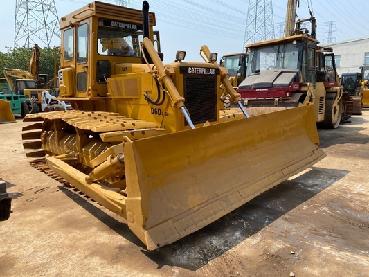 Second Hand Bulldozer Used Cat D6D with Large Hydraulic System and Weichai Engine
