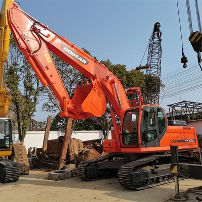 DOOSAN DX300LC Second Hand Excavator with 0-2000 Working Hours and Hydraulic Stability