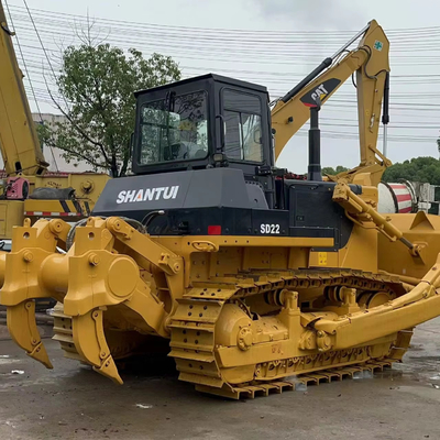 Shantui SD22 Small Bulldozer Used 220 Dry Land Bulldozer with Hydraulic Cylinder