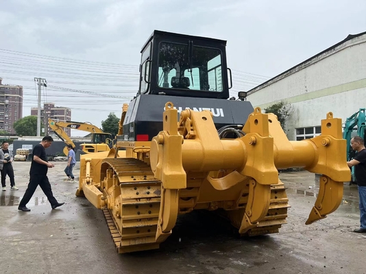 Shantui SD22 Small Bulldozer Used 220 Dry Land Bulldozer with Hydraulic Cylinder