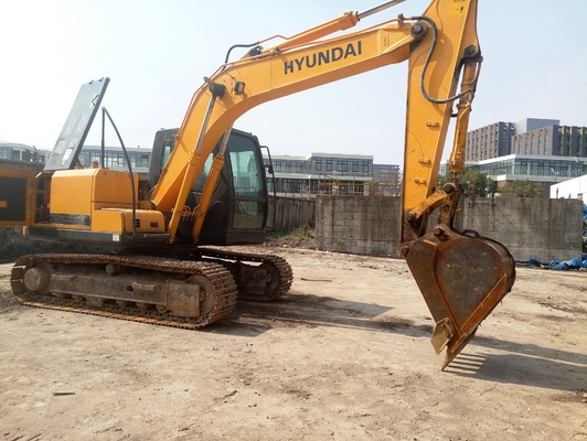 Secondhand Hyundai 110-7 Excavator Crawler Hydraulic Digger with 0.5m3 Bucket Capacity