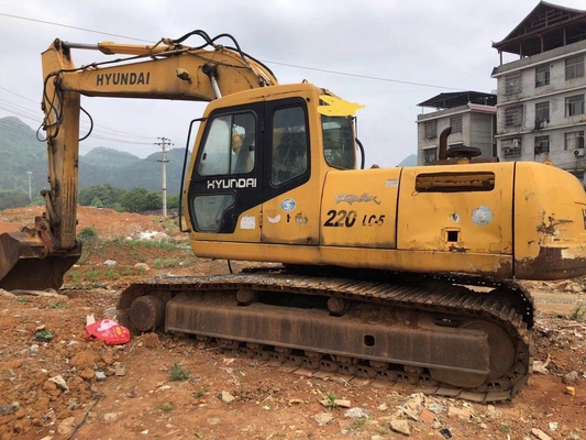 Used Hyundai 220LC-5 Excavator with Original Advantages and Machine Weight of 21270 KG