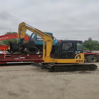 Japanese Komatsu PC55MR 5.5Ton Second Hand Mini Excavator with Original Hydraulic Pump