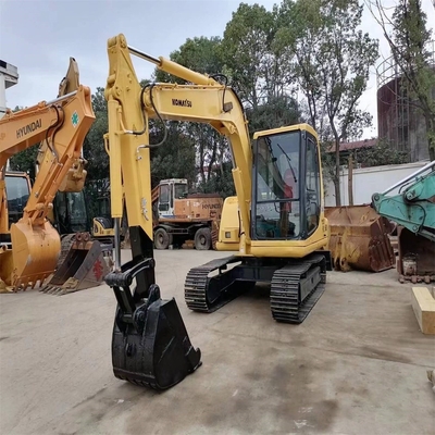 6000 KG Komatsu PC60 Second Hand Crawler Digger Excavator with Original Hydraulic Pump