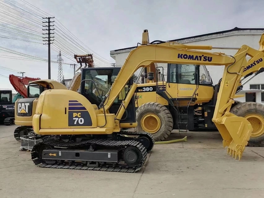 Komatsu PC70 Crawler Excavator 7 Ton Digger with 0-2000 Working Hours Japan Import
