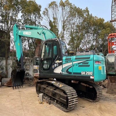 Secondhand Kobelco SK200-8 Excavator 20 Ton Construction Crawler Machinery Used in Japan