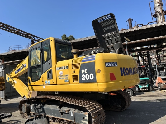 KOMATSU PC200-8 Used Excavators 20 Tons Crawler Digger with and Best Japan Import
