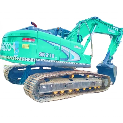 Affordable Kobelco SK 210 Second Hand Crawler Excavator for Construction