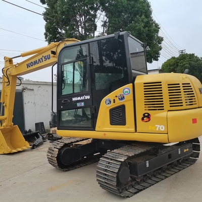 Original Paint Second-hand Komatsu PC70 Excavator with Low Working Hours and Engine