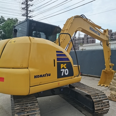 Original Paint Second-hand Komatsu PC70 Excavator with Low Working Hours and Engine
