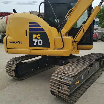 Original Paint Second-hand Komatsu PC70 Excavator with Low Working Hours and Engine