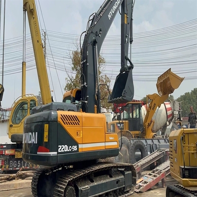 Construction Equipment Used Hyundai 220LC-9s Excavator in Great Condition from Korea