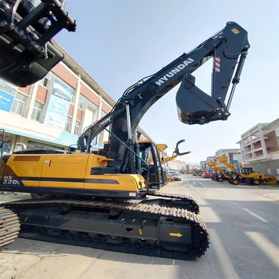 22 Ton Crawler Excavator HX220L with Original Hydraulic Valve and 0-2000 Working Hours