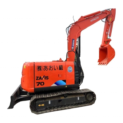 Used HITACHI ZX70 Crawlerl Excavator with Construction Machine in Excellent Condition