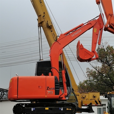 Used HITACHI ZX70 Crawlerl Excavator with Construction Machine in Excellent Condition