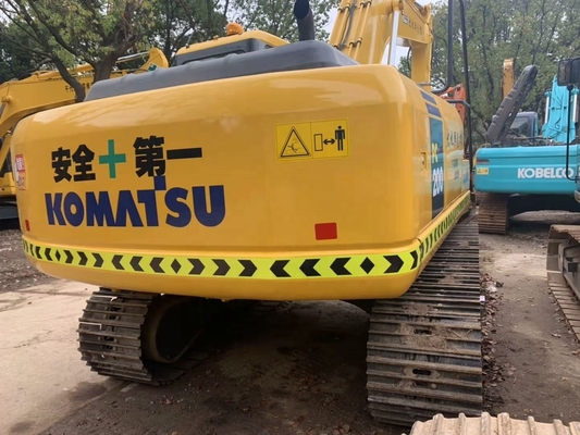 Komatsu PC200-7 Excavator with Original Japanese Engine and Advanced Hydraulic System