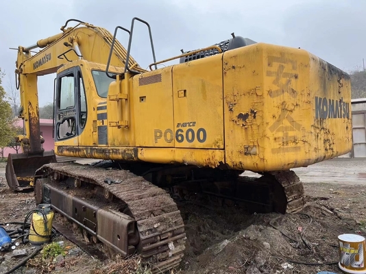 Secondhand KOMATSU PC600 Excavator in Excellent Condition with Low Working Hours