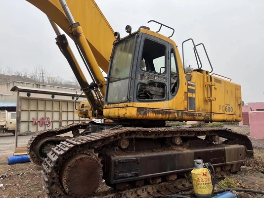 Secondhand KOMATSU PC600 Excavator in Excellent Condition with Low Working Hours