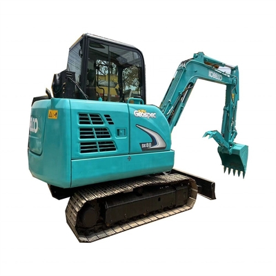 Used Kobelco SK60 Excavator Digger in Excellent Condition for Pipeline Construction