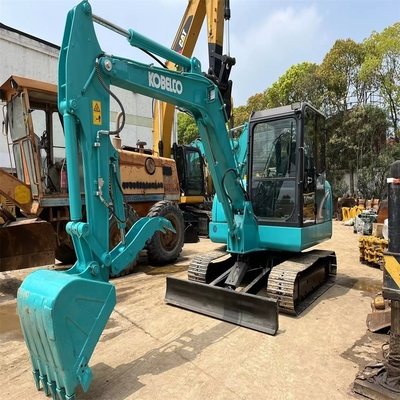 Used Kobelco SK60 Excavator Digger in Excellent Condition for Pipeline Construction
