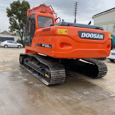 DOOSAN DX225LC Excavator Used Crawler Digger with Original Paint and Good Condition