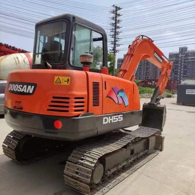 DOOSAN DH55 Excavator 5.5TON Digger with Year 2022 and DOOSAN Hydraulic Cylinder