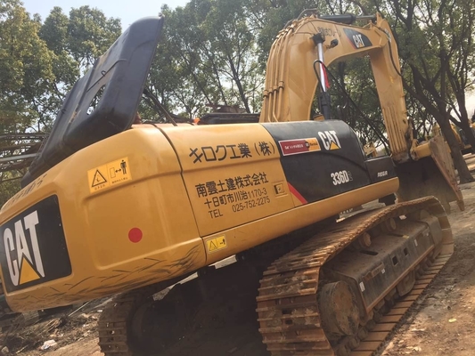 CAT 336D Used Excavator Japan Crawler Machine Original Paint Earth Moving Digger