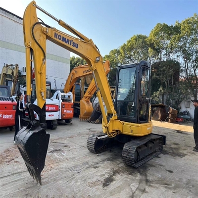 Advantages High Working Efficiency 0.3m3 Bucket Capacity Used Komatsu PC50 Excavator