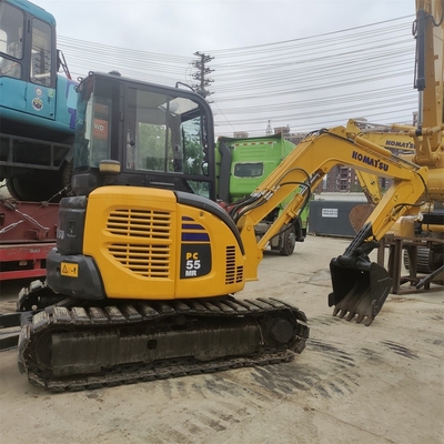 KOMATSU PC55MR Crawler Excavator with Original Japan Engine and Other Hydraulic Pump